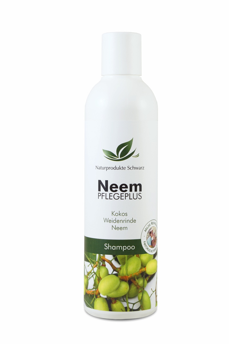 Neem Pflegeplus Shampoo mit Neem, Weidenrinde und Kokos - Ohne Silikone