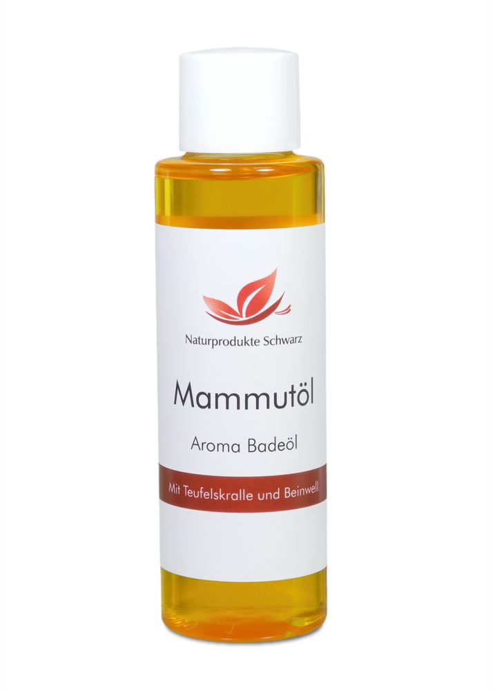 Mammutöl - Aroma-Badeöl mit Teufelskralle und Beinwell