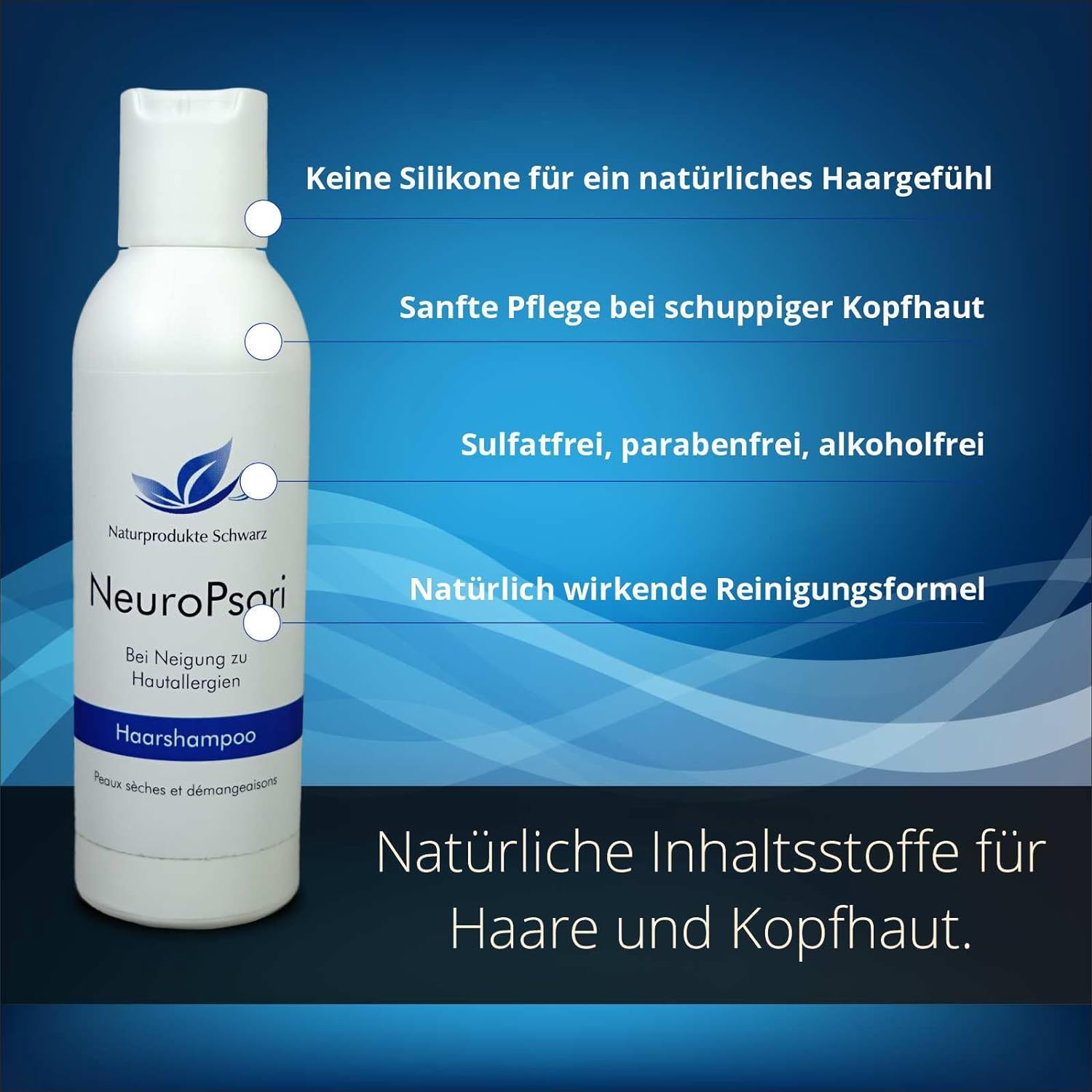 NeuroPsori Shampoo - bei Neurodermitis und Psoriasis