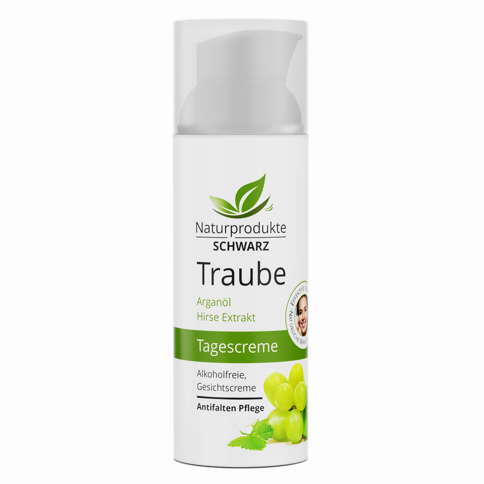Traubenkernöl-Tagescreme mit Arganöl