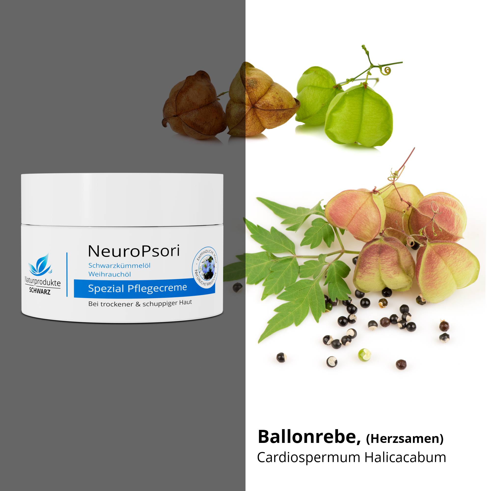 NeuroPsori Spezialpflege Creme - Pflege bei Neurodermitis und Schuppenflechte