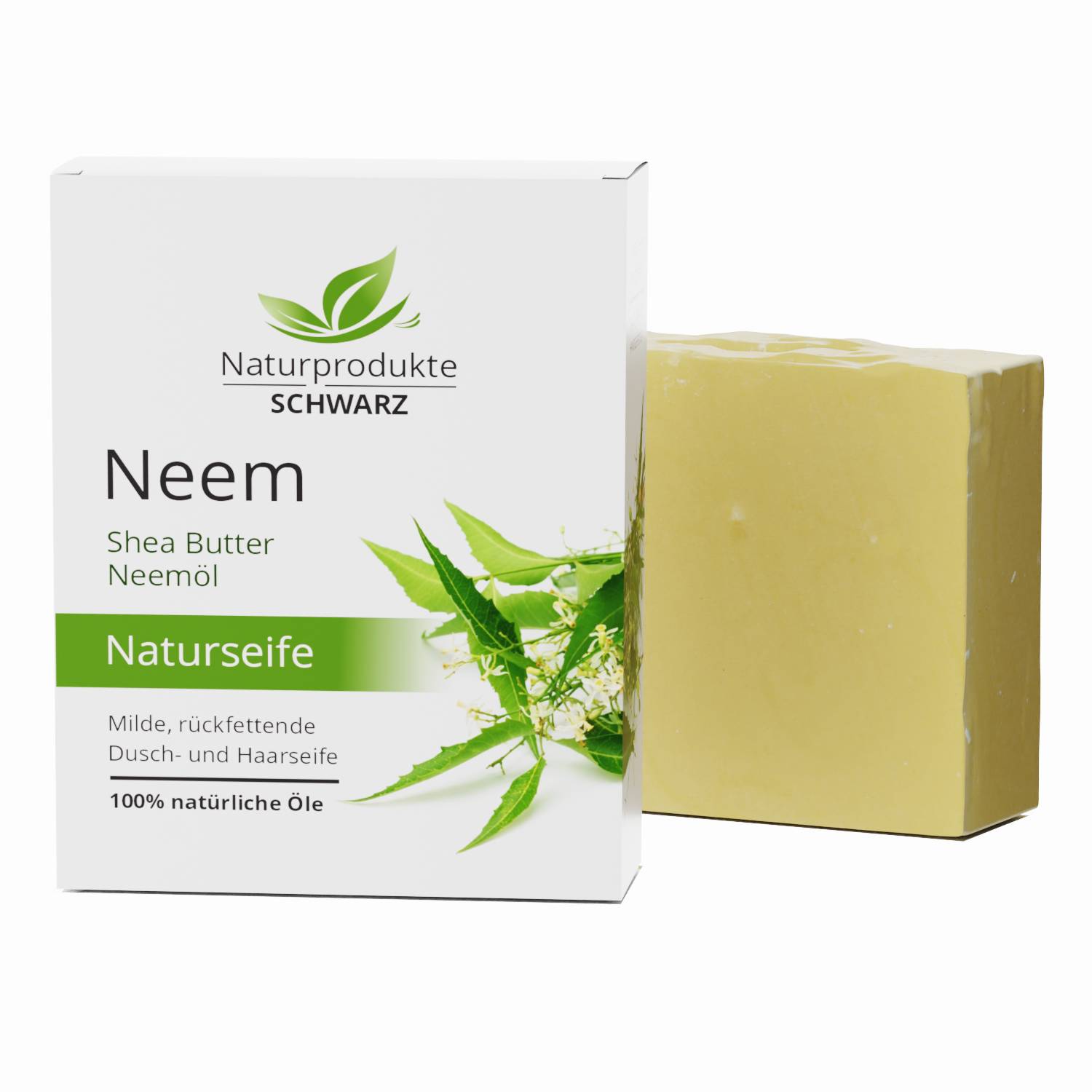 Neemseife - Naturseife mit Neemöl - Pflege bei Kopflausbefall