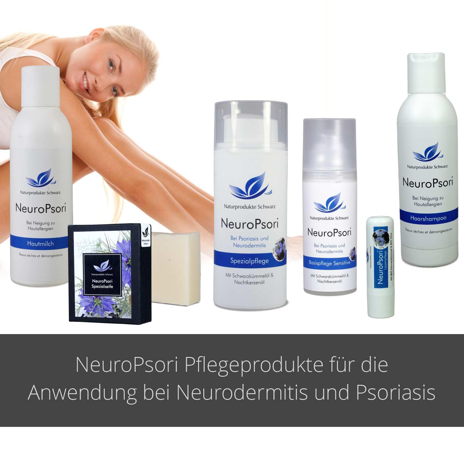 NeuroPsori BIO-Hautöl - mit Nachtkerzenöl, bei Neurodermitis und Schuppenflechte