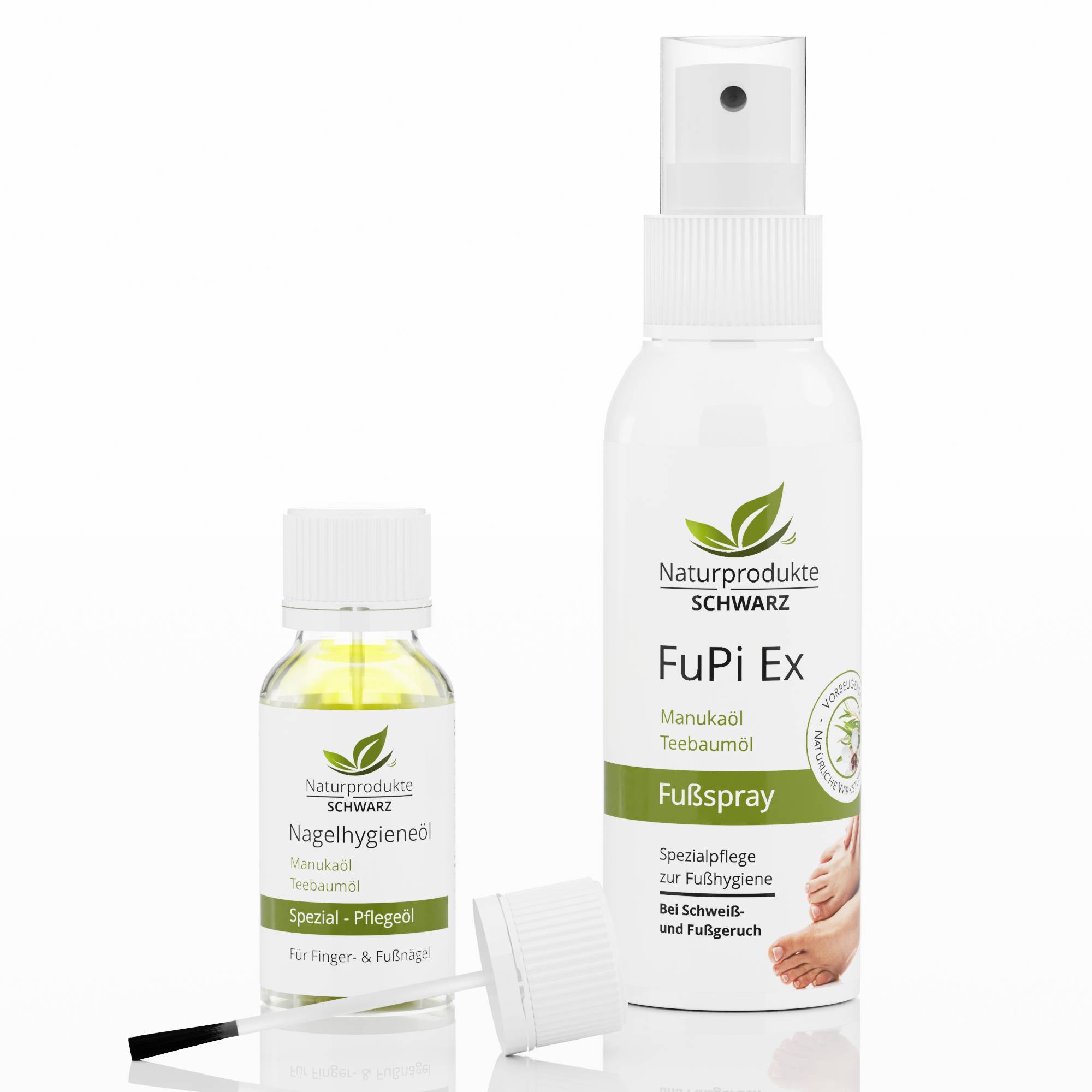 Nagelpflege Set bei Nagelpilz - Nagelöl & FuPi Ex Spray, 2-tlg.