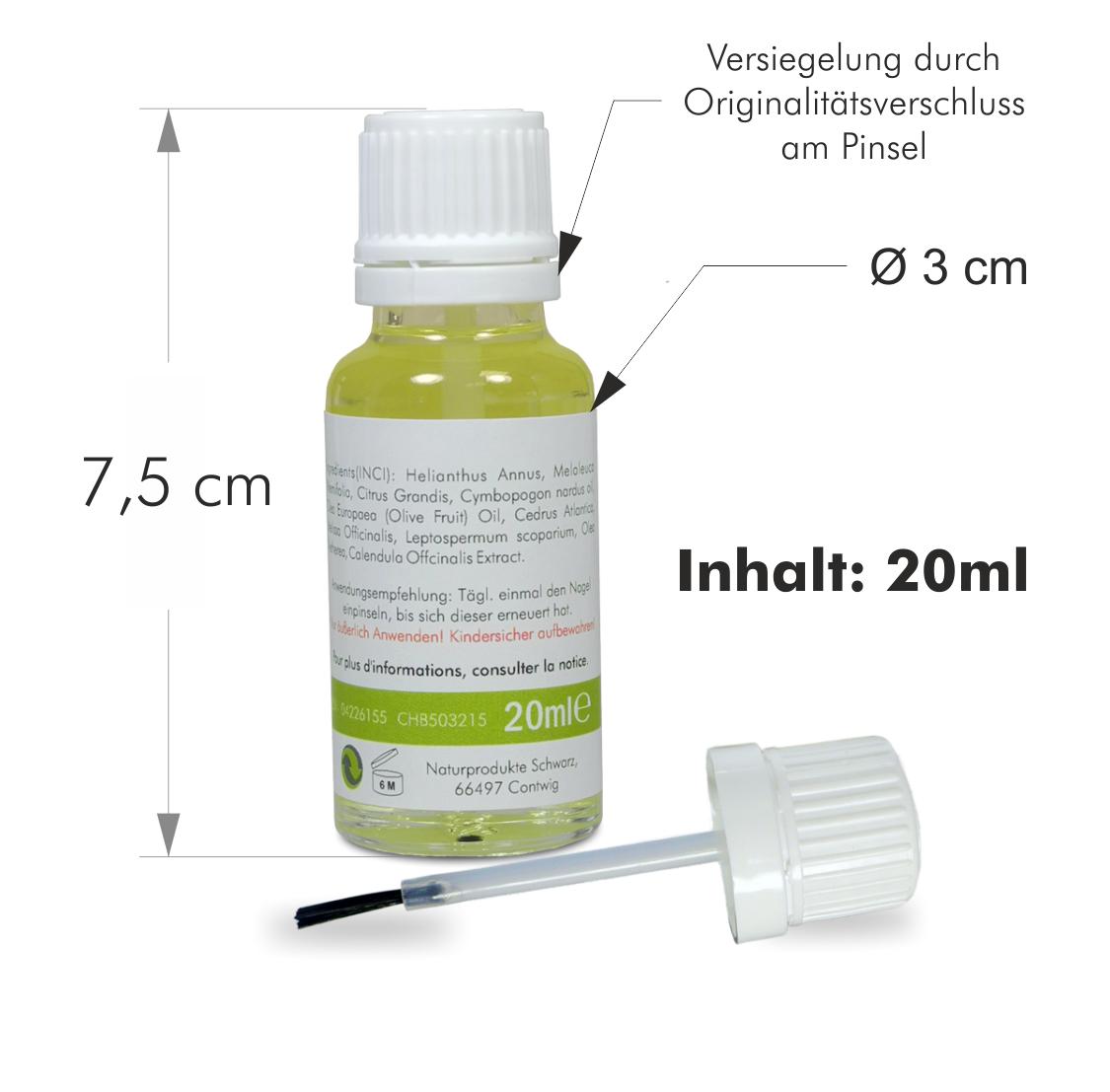 Nagelpilz-Öl - gegen Nagelpilz, für Fuß- und Fingernägel