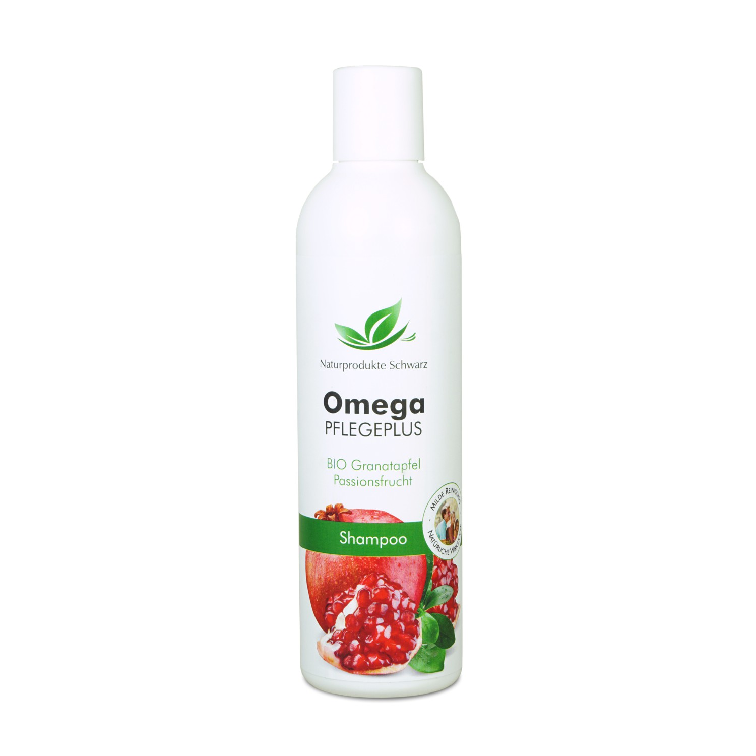 Omega Pflegeplus Shampoo Granatapfel - Für feines Haar - Ohne Silikone
