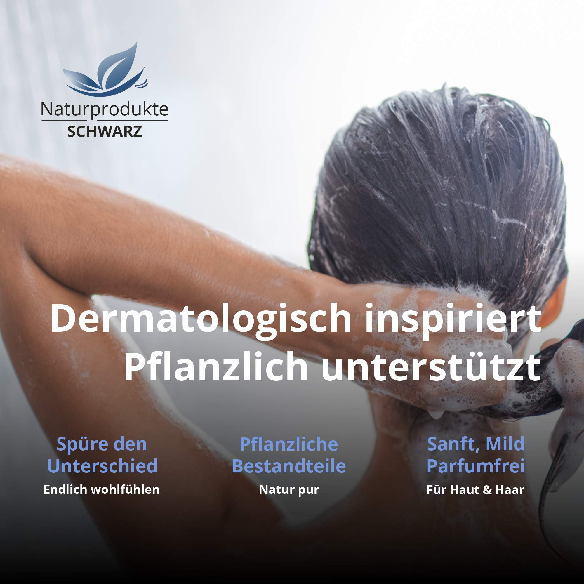 NeuroPsori Shampoo Sensitive bei Neurodermitis, parfumfrei, ohne Silikone & Sulfate