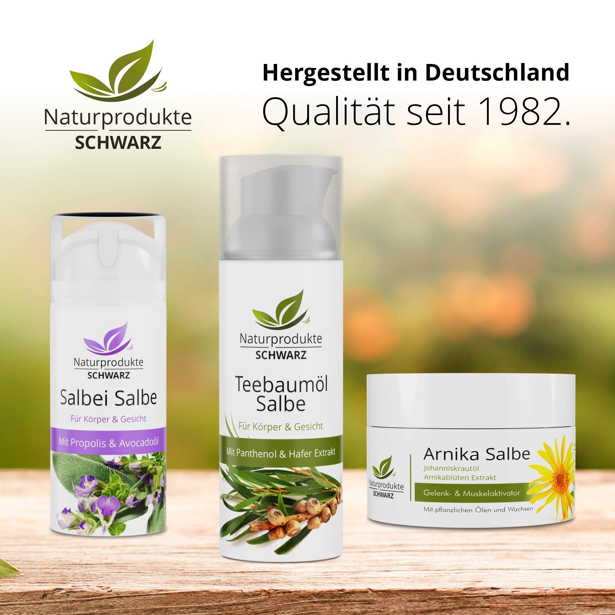 Teebaumölsalbe mit Panthenol und schwarzem Hafer Extrakt