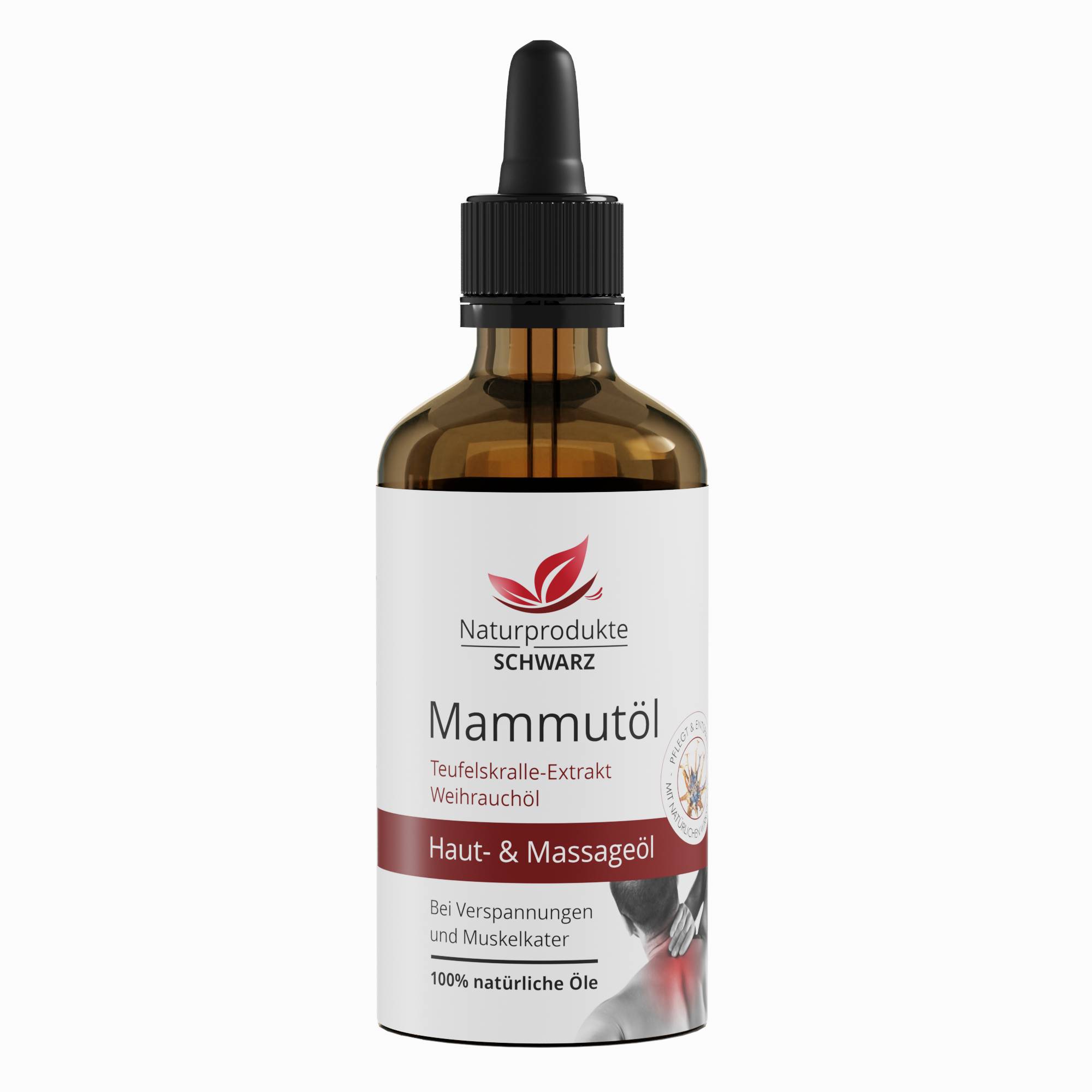 Mammutöl - Kräuteröl mit Teufelskralle und Weihrauch