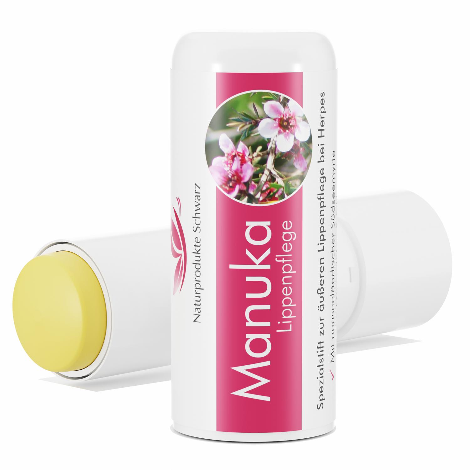 Manuka Lippenpflege - Lippenstift bei Herpes, Lippenherpes