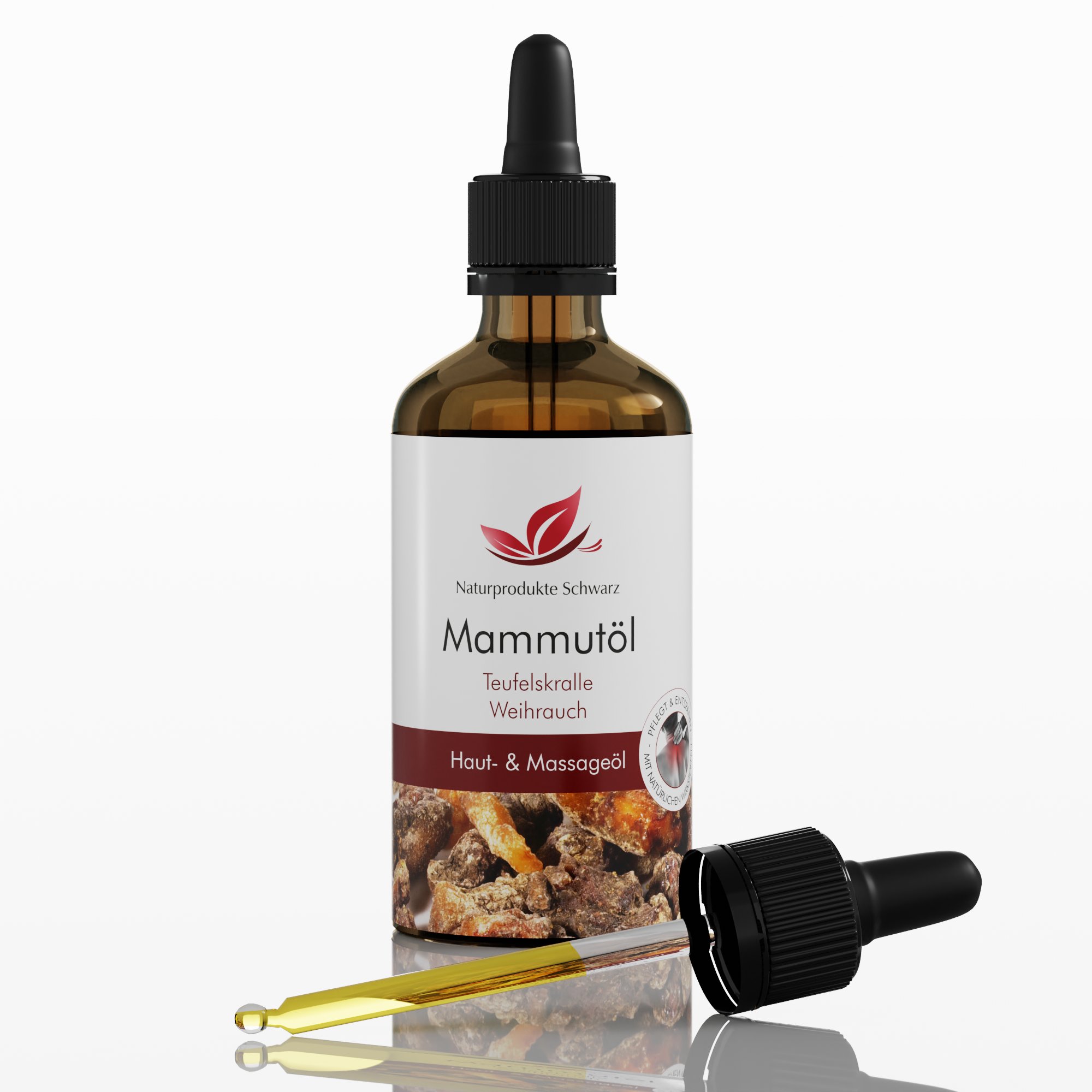 Mammutöl - Kräuteröl mit Teufelskralle und Weihrauch