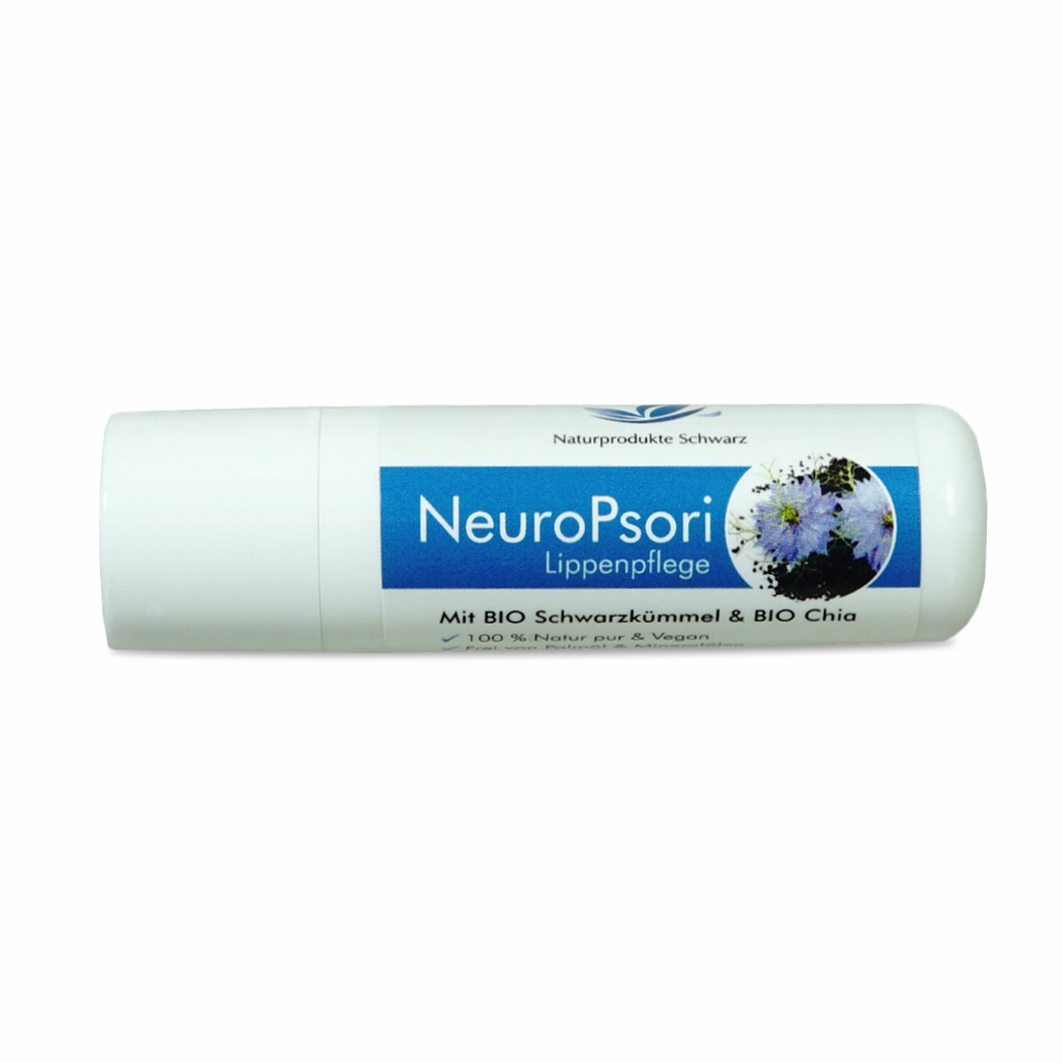 NeuroPsori Lippenpflege - Bei Neurodermitis und Psoriasis - Ohne Parfum - Ohne Mineralöl