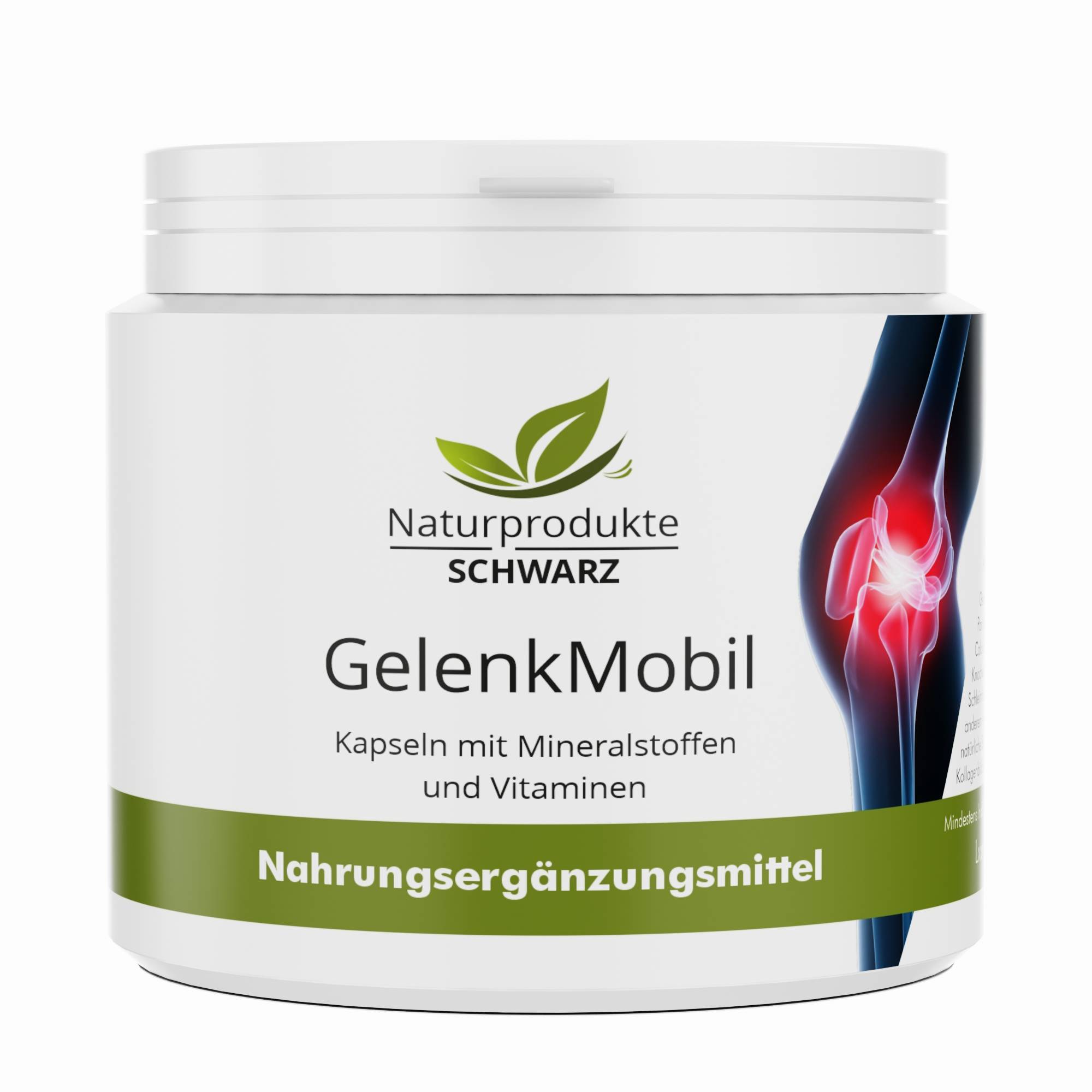 GelenkMobil Kapseln - Mit Mineralstoffen, Vitaminen, Glucosamin Sulfat und Chondroitin Sulfat