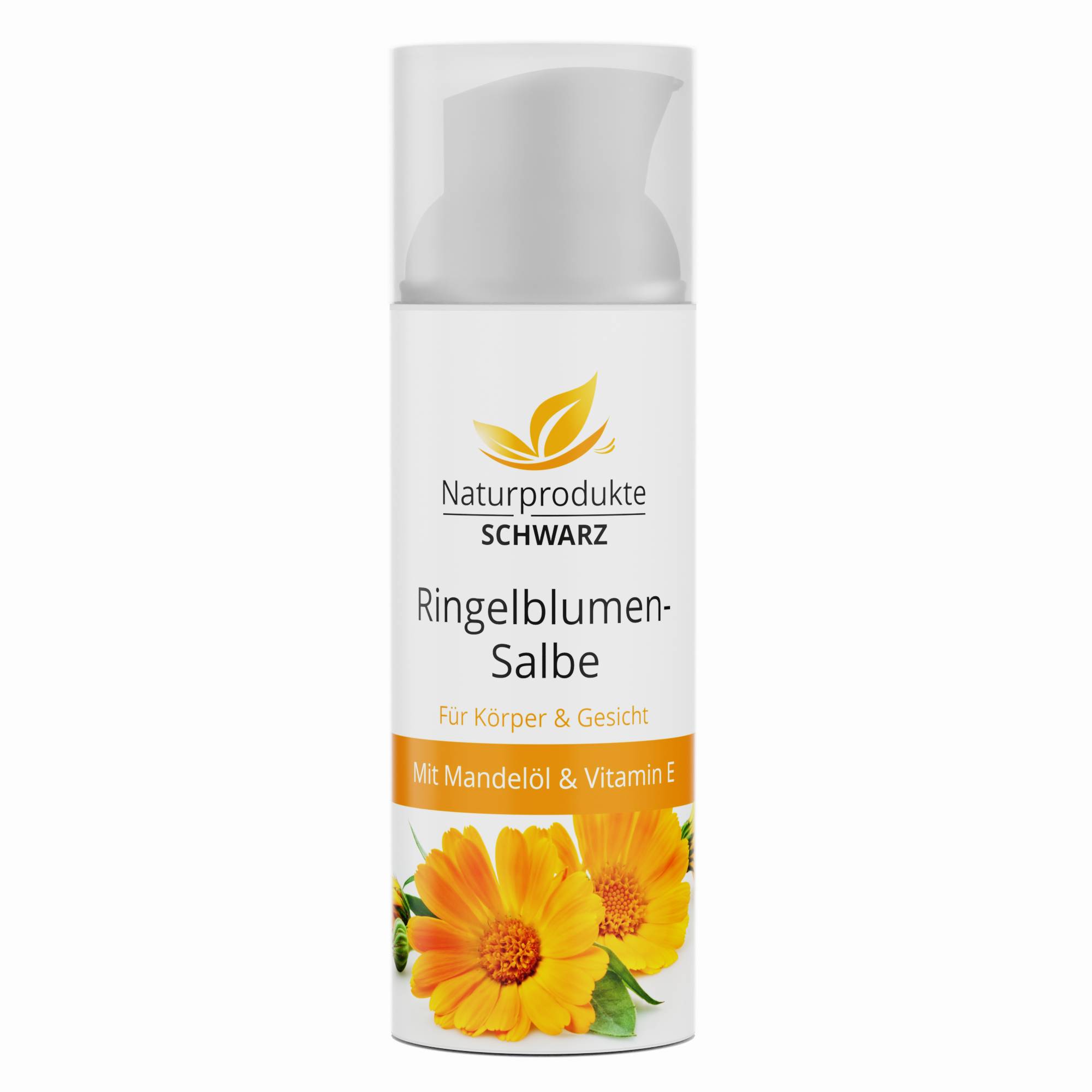 Ringelblumensalbe mit BIO Calendula, BIO Mandelöl und Vitamin E
