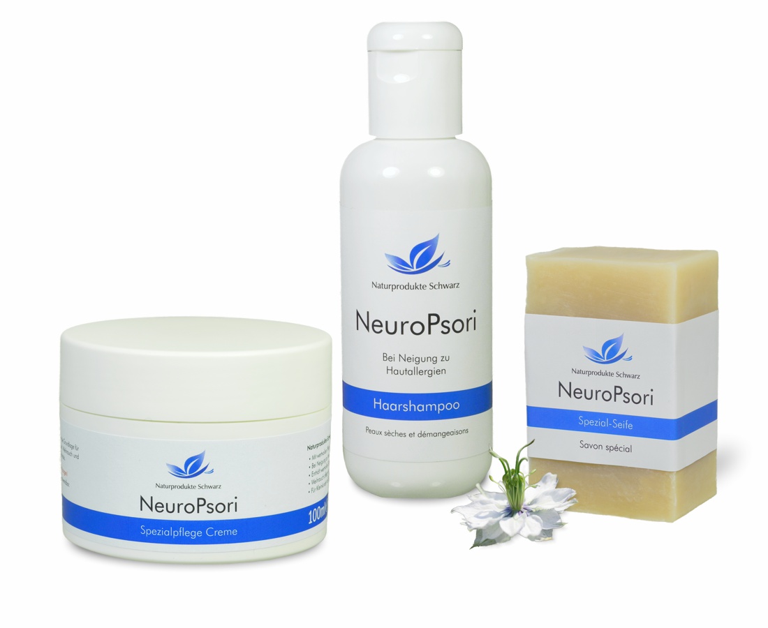 NeuroPsori-Set - Hautpflege bei Schuppenflechte und Neurodermitis