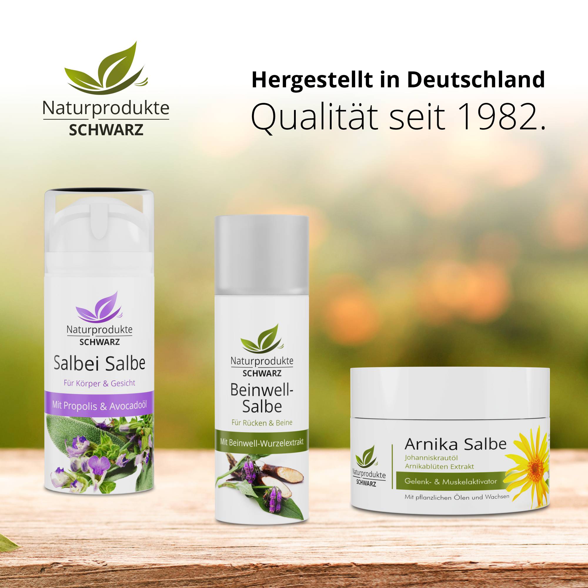 Beinwellsalbe mit Beinwell Wurzelextrakt & Arnika