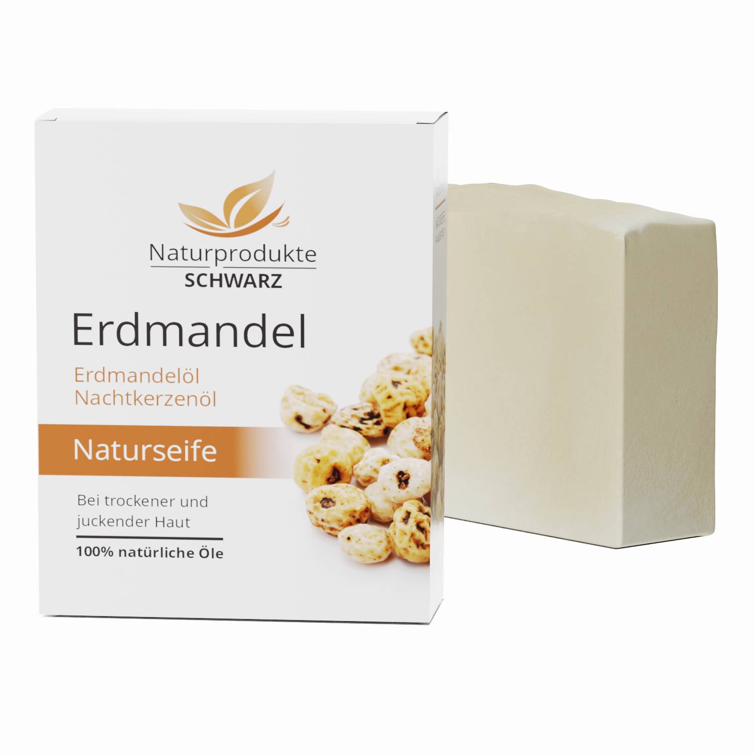 Erdmandelseife - handgemachte Naturseife mit Nachtkerzenöl