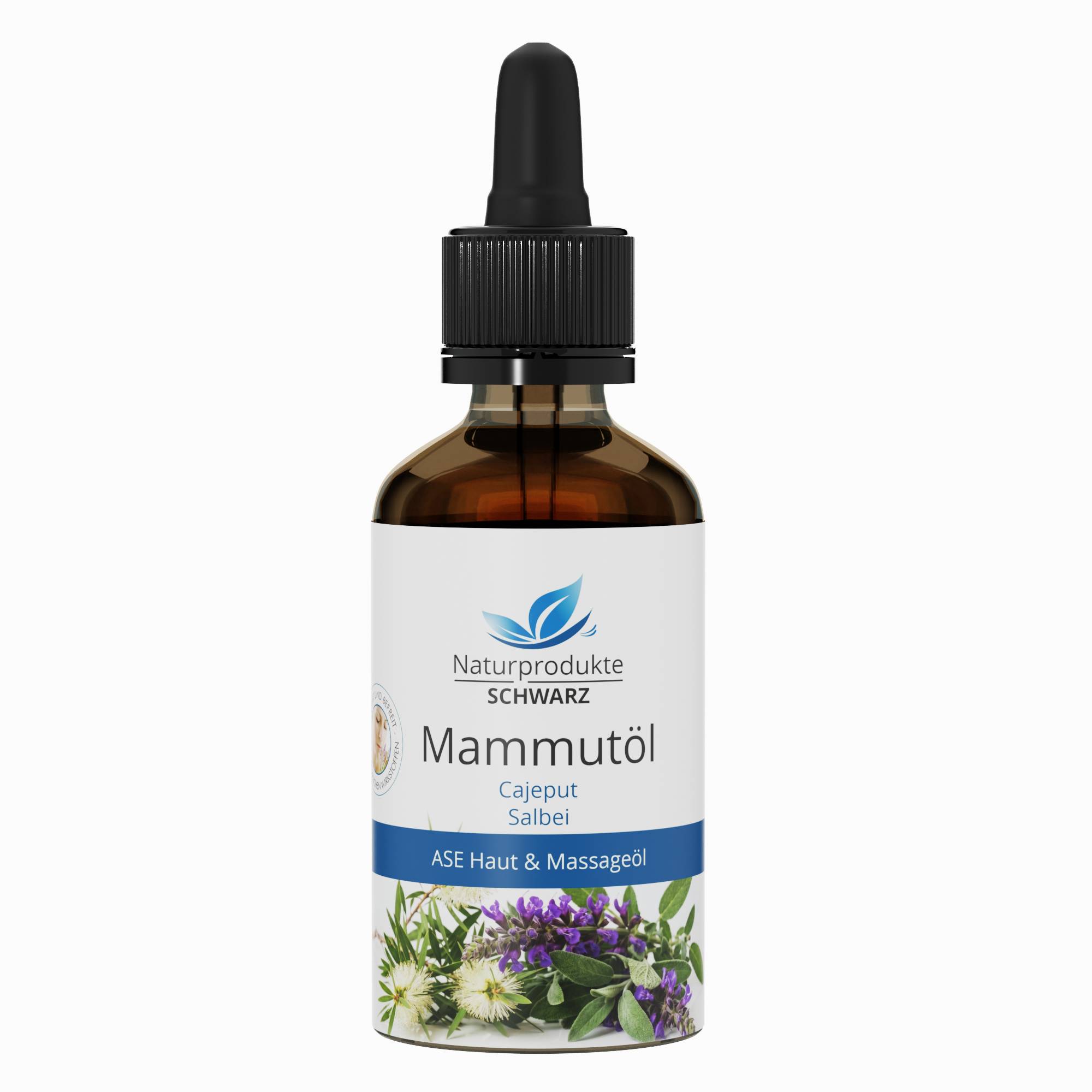 Mammutöl ASE Hautöl mit Cajeput, Eukalyptus und Salbei