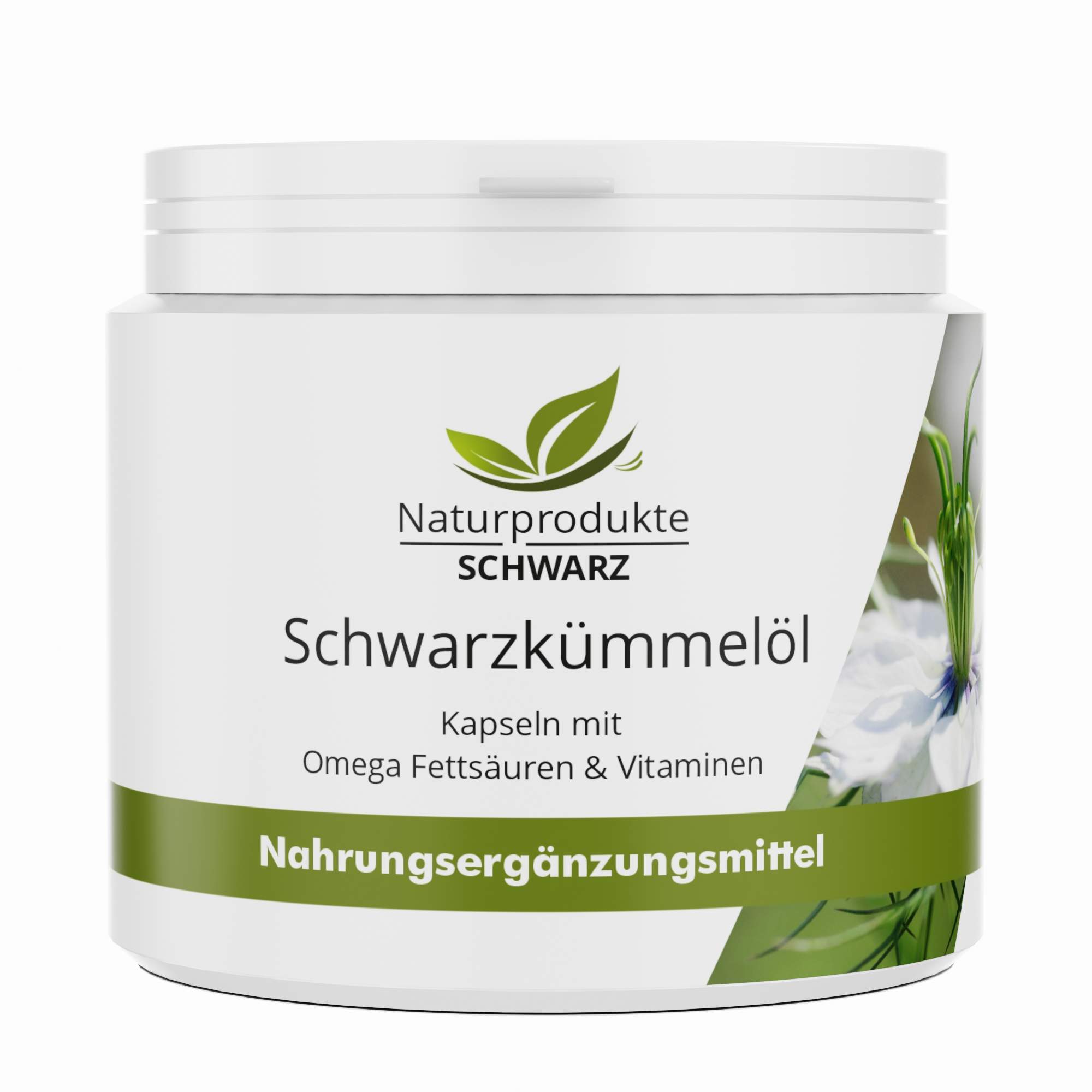 Schwarzkümmelöl-Kapseln - Omega-6-Fettsäuren