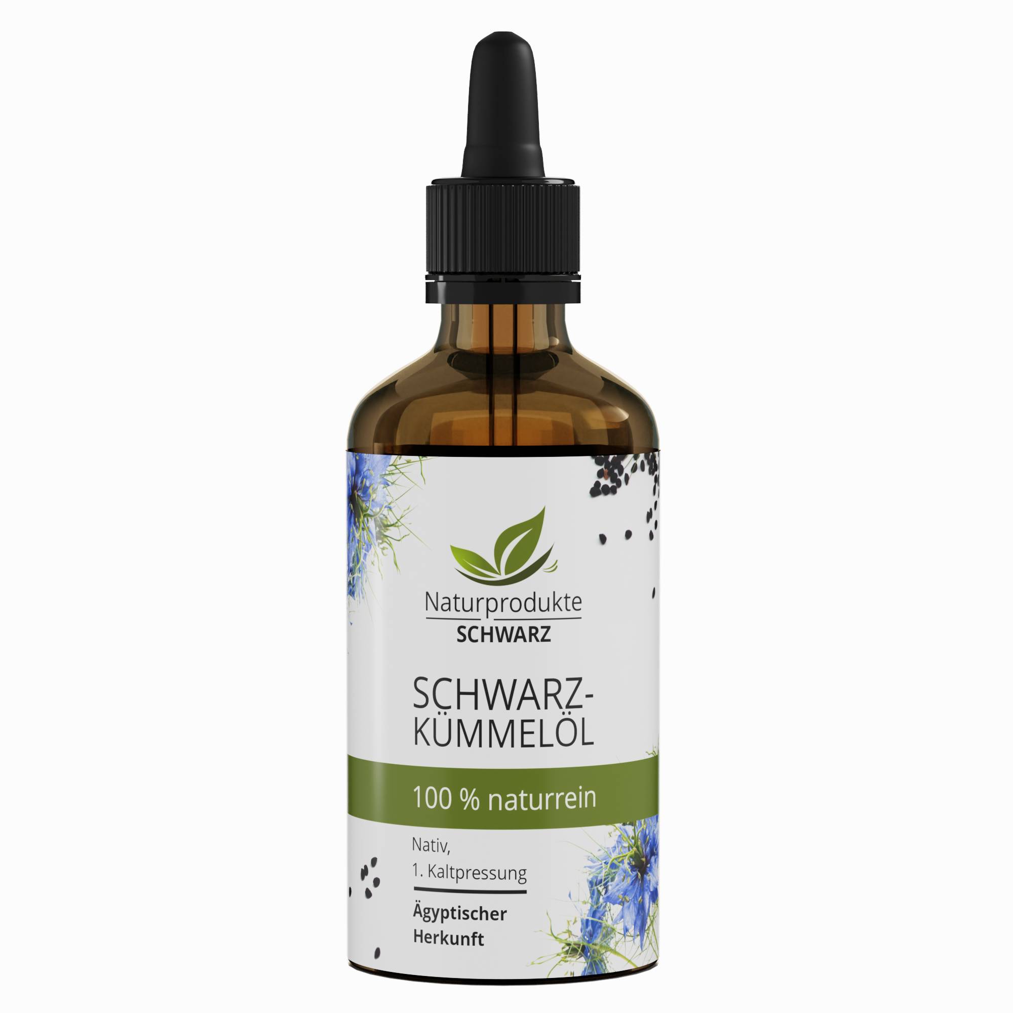 Schwarzkümmelöl ägyptisch - nativ, kaltgepresst (Nigella sativa)
