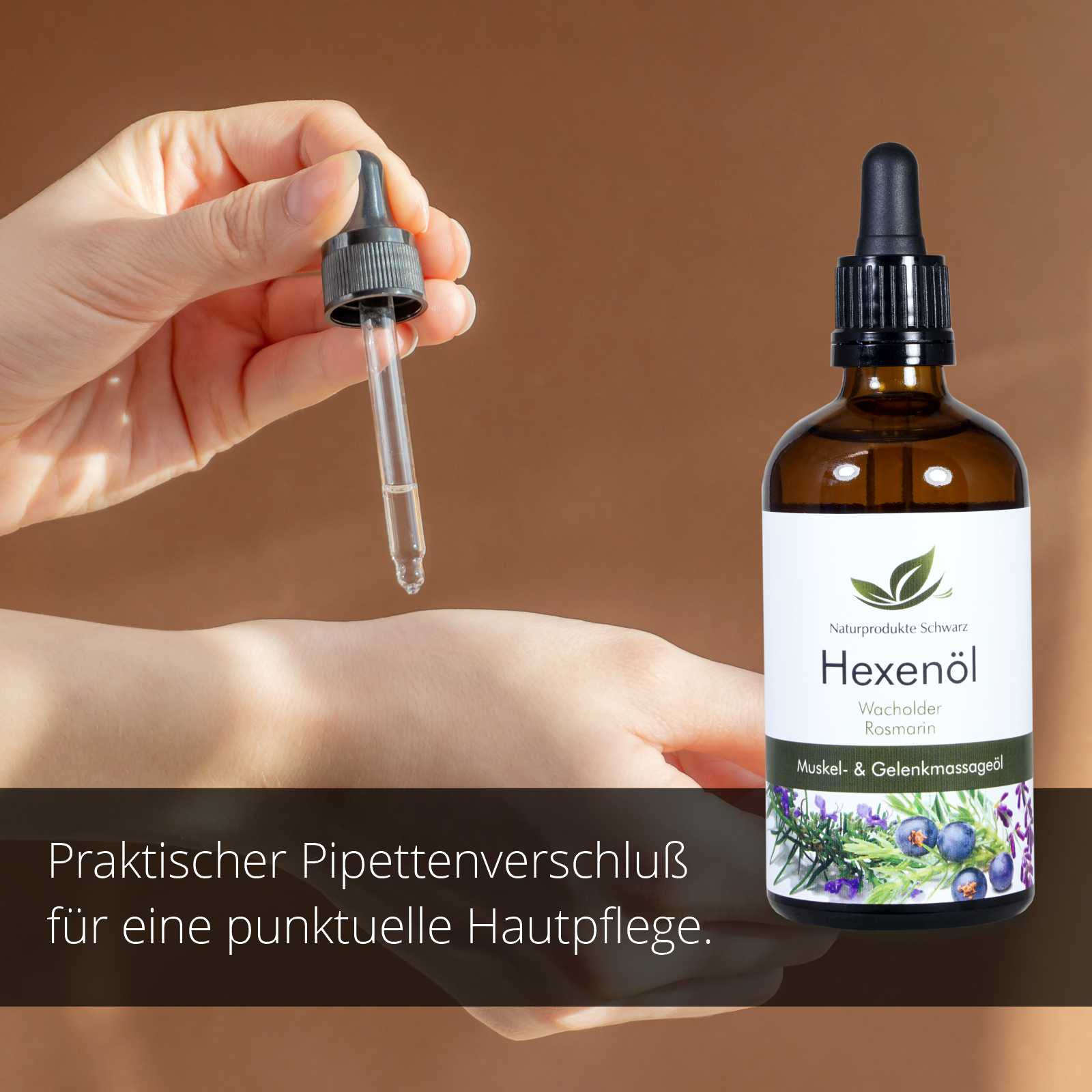 Hexenöl - Massageöl bei Verspannungen und Muskelkater